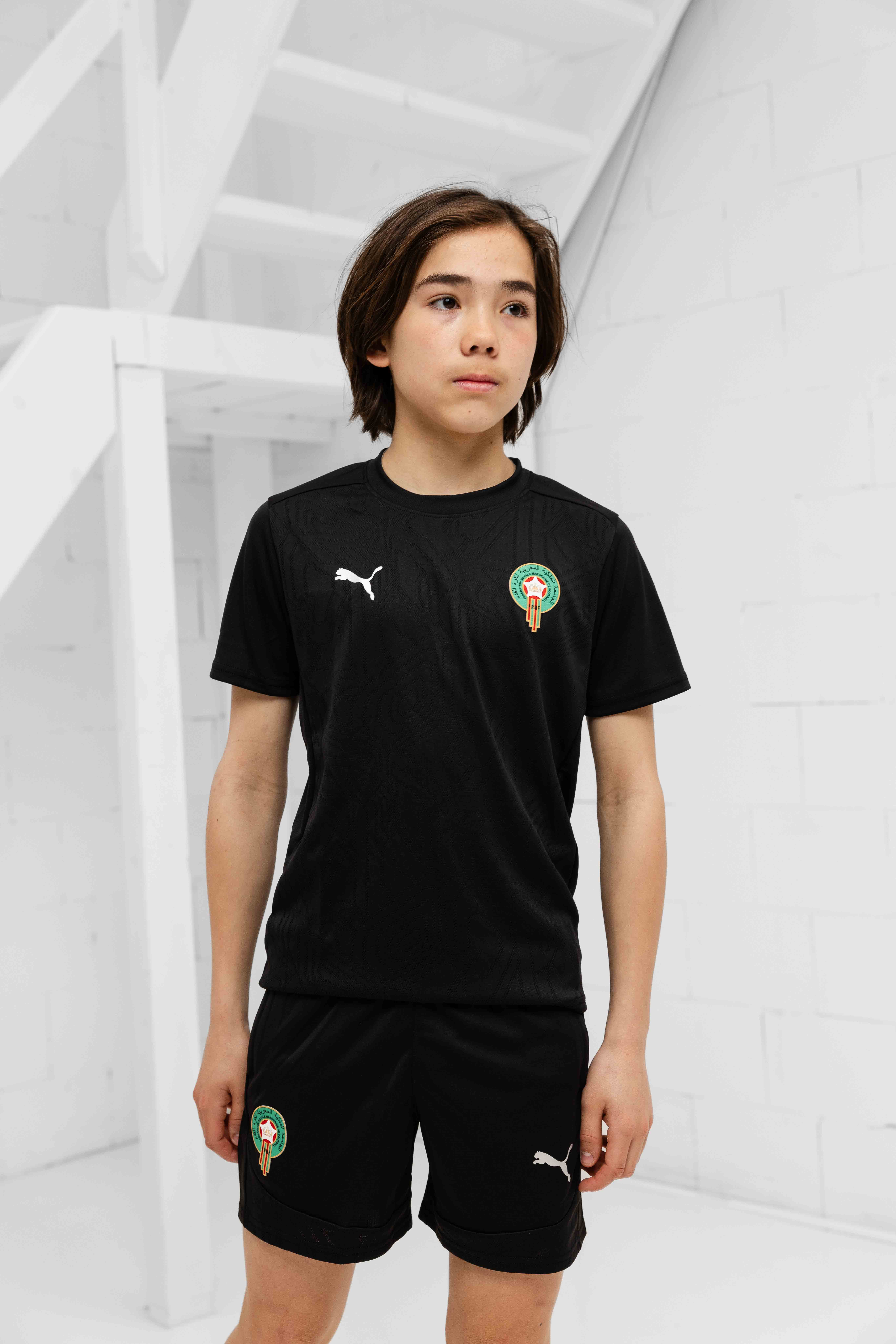 Marokko Trainingsset Junior Zwart 2025/2026