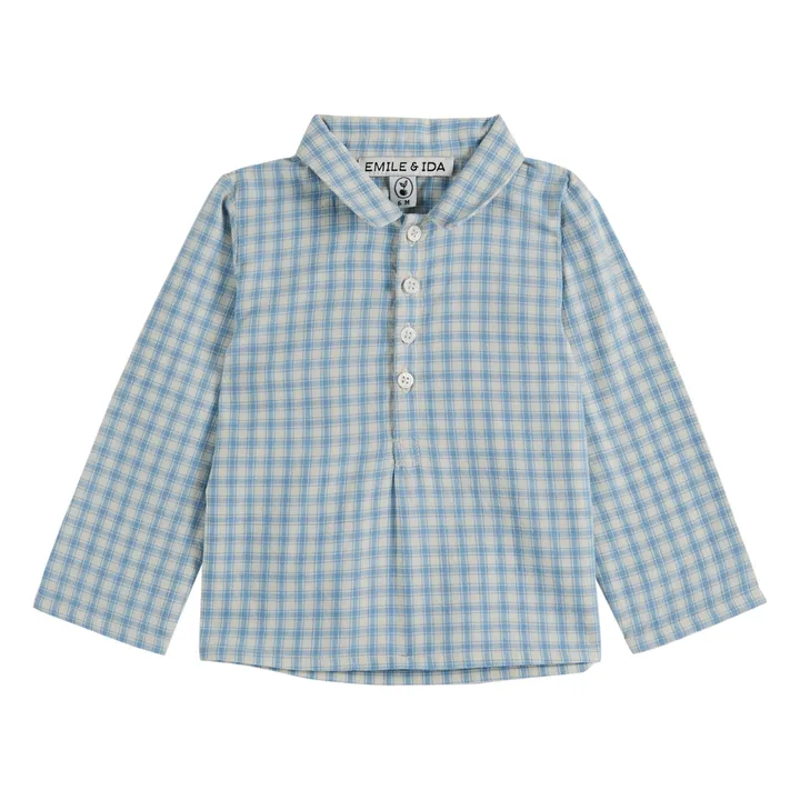 Emile et Ida Kurta Carreaux | Bleu