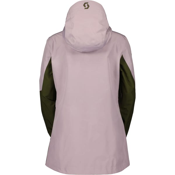 Veste de ski SCOTT JKT W'S VERTIC GTX 2L CLOUD PINK/FIR GREEN