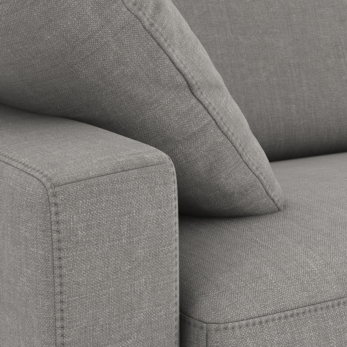 LA REDOUTE INTERIORS<br>Sofá cama algodão/linho, Bultex, Timor
