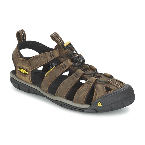 Keen - CLEARWATER CNX LEATHER - Marron / Noir
