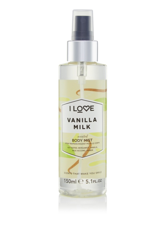 I Love Scents Body Mist Vanilla Milk150ml