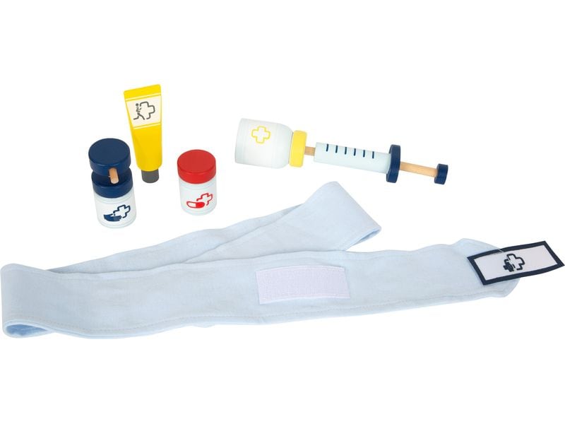 small foot Notarztrucksack Umfangreiches Notarzt-Spielset