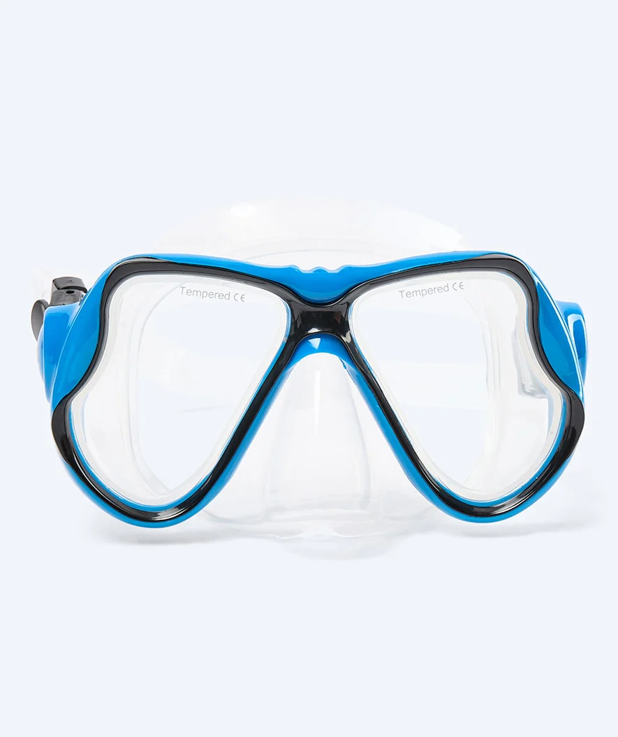 Watery snorkelsæt til voksne - Pike/Hudson - Blå