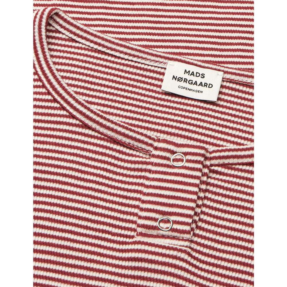 Køb Mads Nørgaard Winery/Vanilla Ice 2X2 Bomuld Stripe Tala Tee Ls