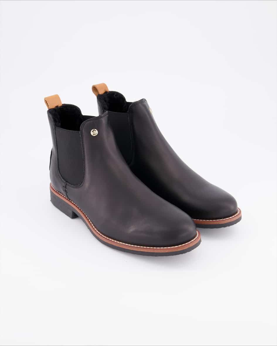 Panama Jack Giordana Igloo Tra B1 Chelsea Boots in Schwarz