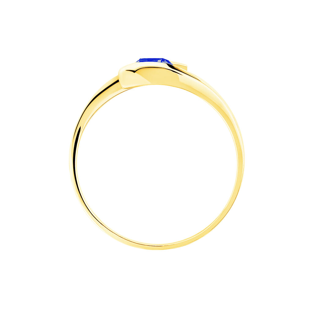 Bague Tiphaine Or Jaune Saphir