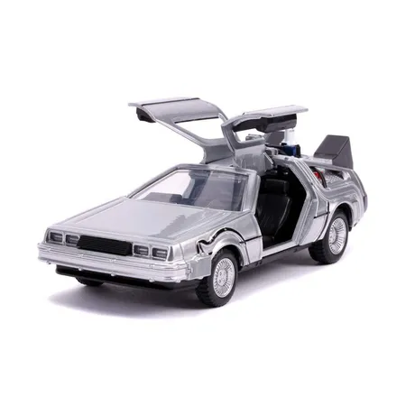 Jada Back to The Future II Fahrzeug Time Machine, Grau