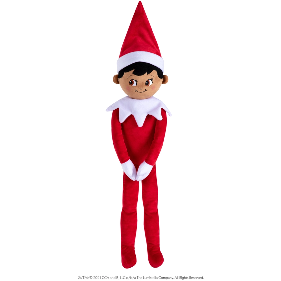 Elf on the Shelf The Elf on the Shelf® Elf Plushee Pals® Huggable Junge Braune Augen 1