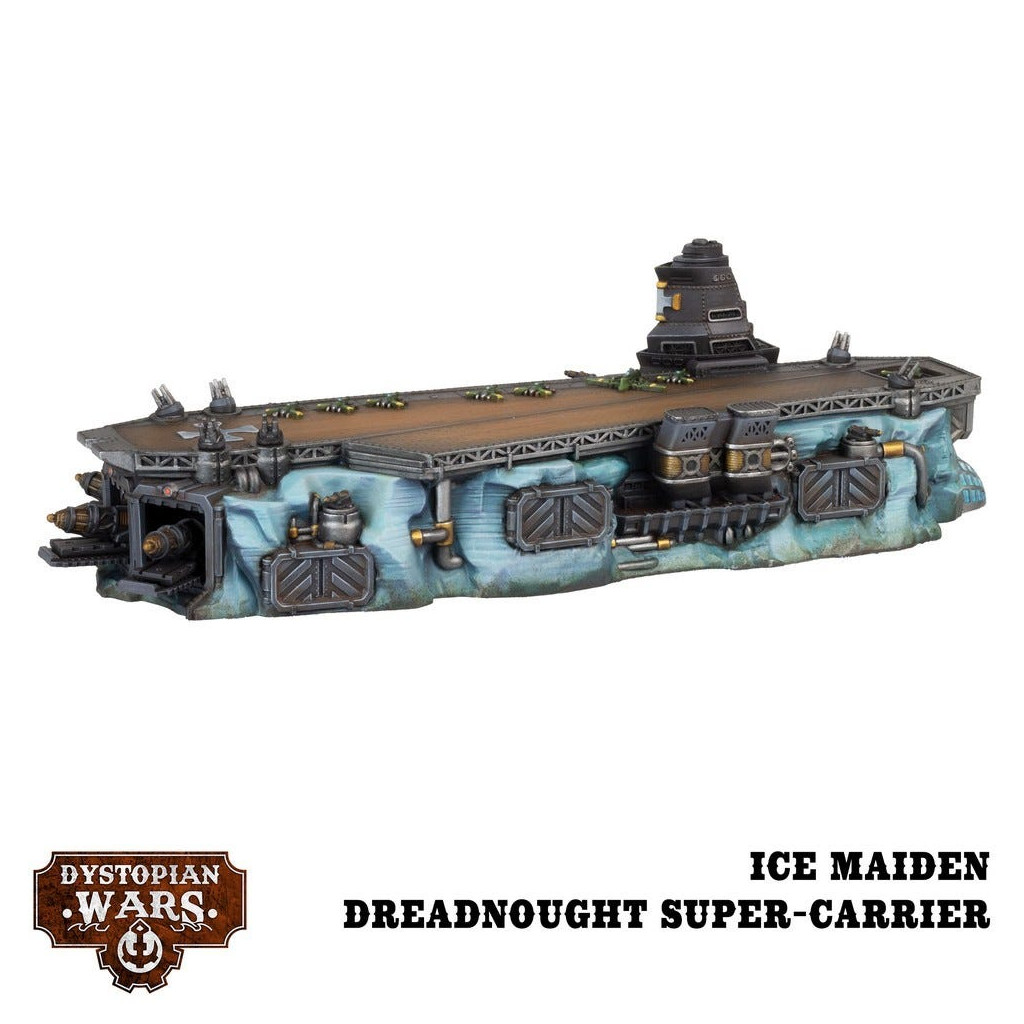 Dystopian Wars: Ice Maiden Battlefleet Set