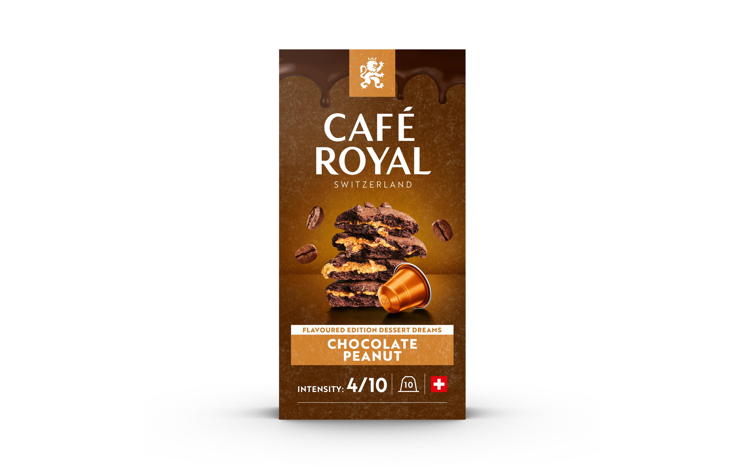Kaffeekapseln für Nespresso Chocolate Peanut 100 StückKaffeekapseln für Nespresso Maschinen