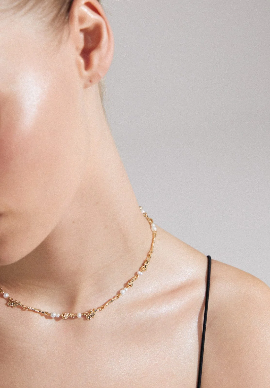Pilgrim Focus Necklace gold plated