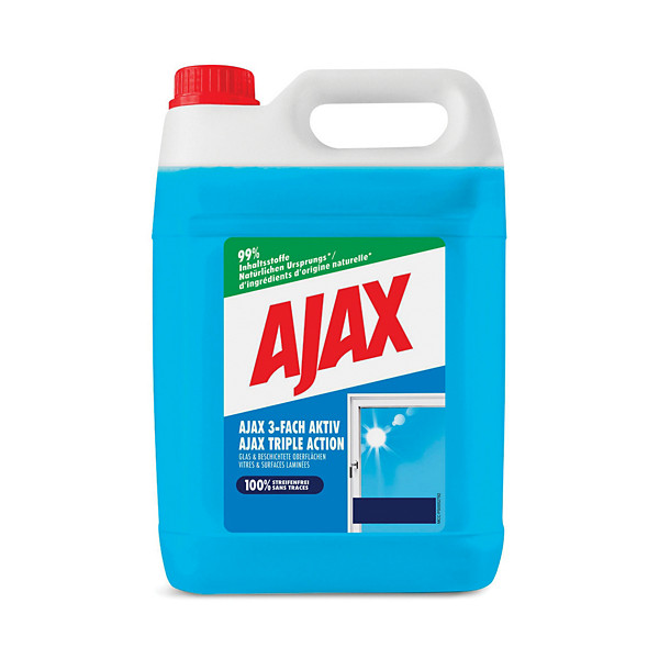 Nettoyant vitres et surfaces Ajax triple action 5 L