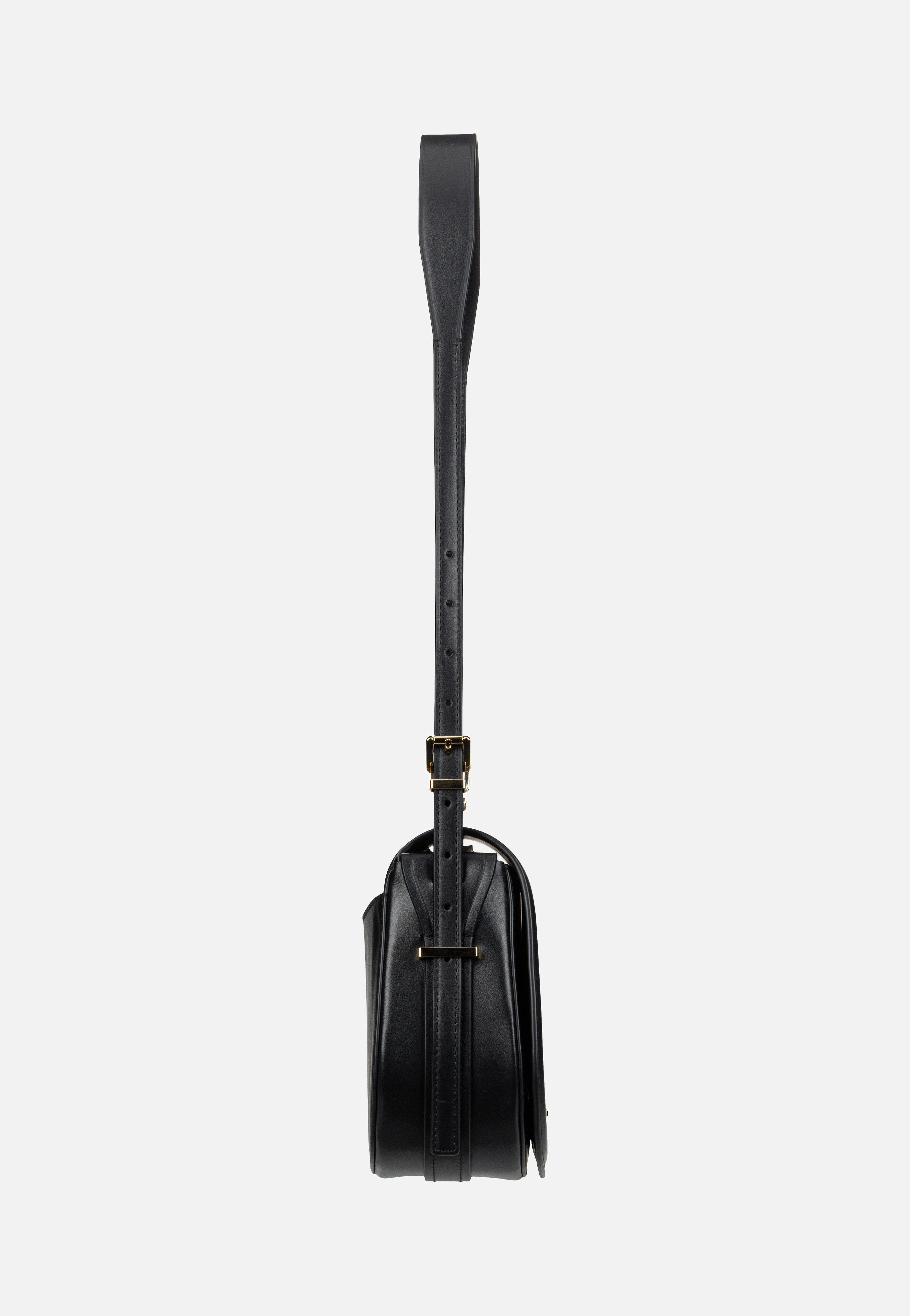 Lydia MD Flap Black - Umhängetasche