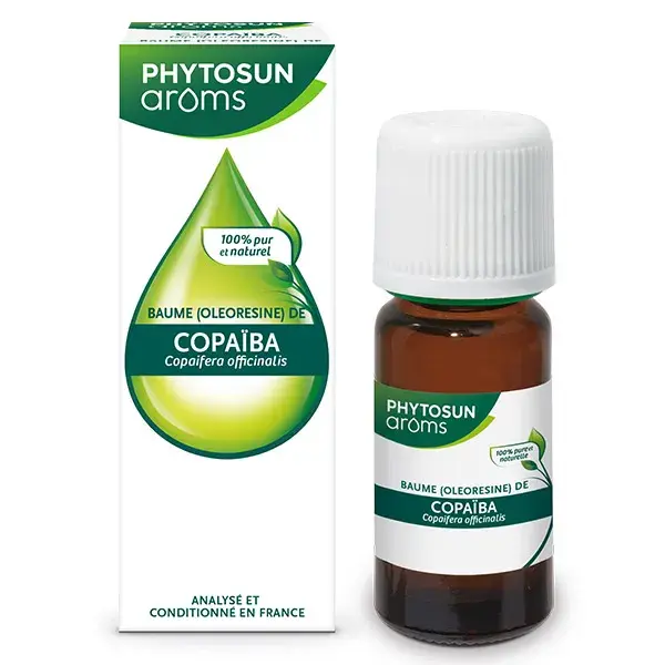 Bálsamo de Copaíba com Óleo Essencial Orgânico Phytosun Arôms 10ml