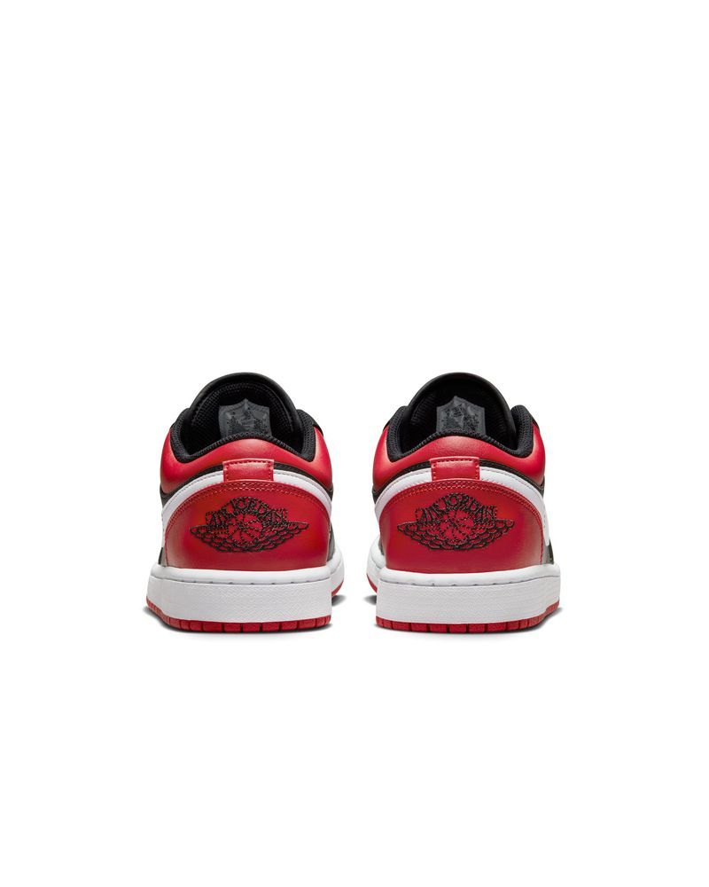 Chaussures Nike Air Jordan 1 Low Rouge & Noir pour homme