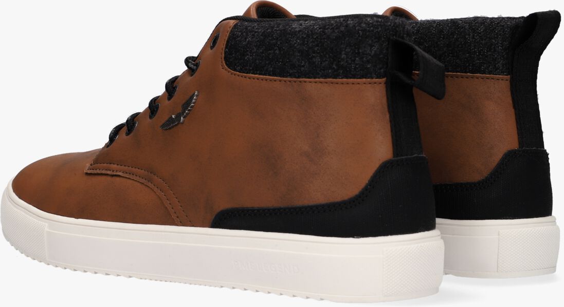 PME LEGEND cognac pme legend hoge sneaker lexing-t