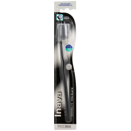 Inava Total Black - Brosse à dent blancheur dents sensibles