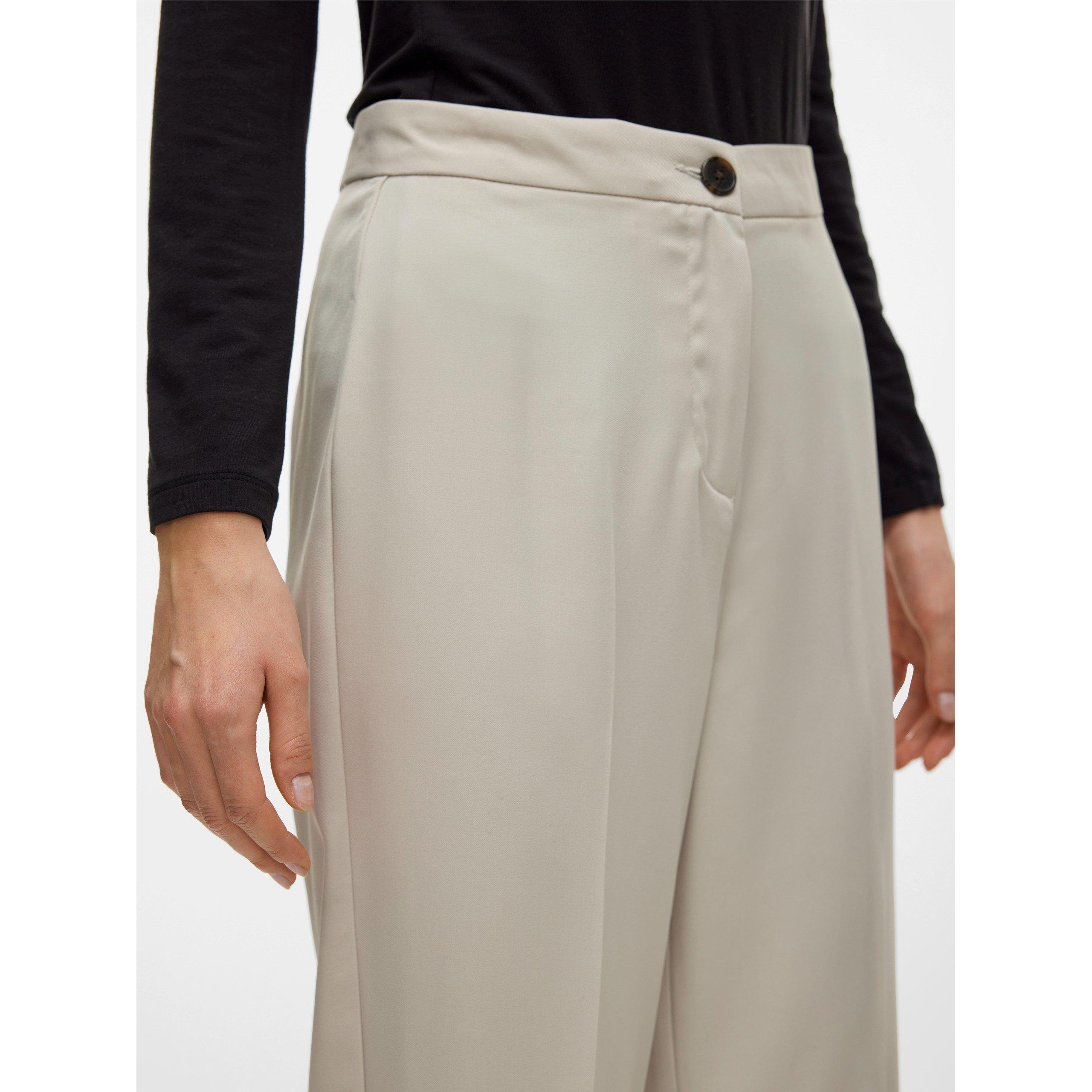 Vero Moda Vmrita Mid Waist Trousers