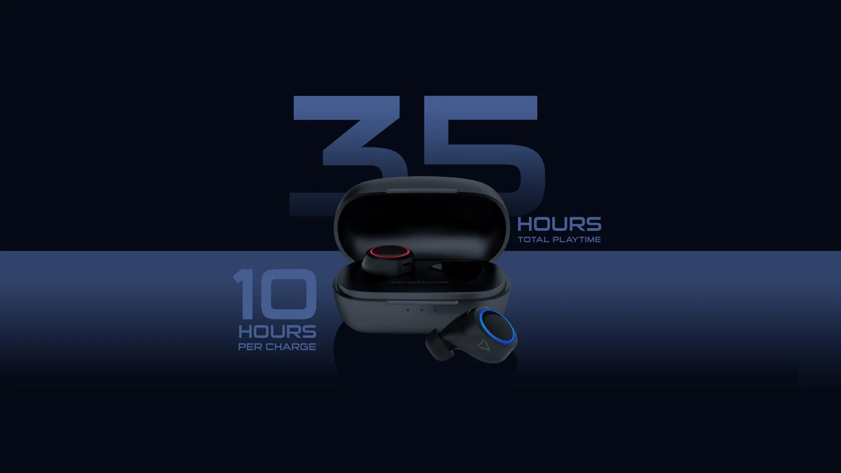 Creative - Sensemore Air TWS In-Ear ANC, Sort