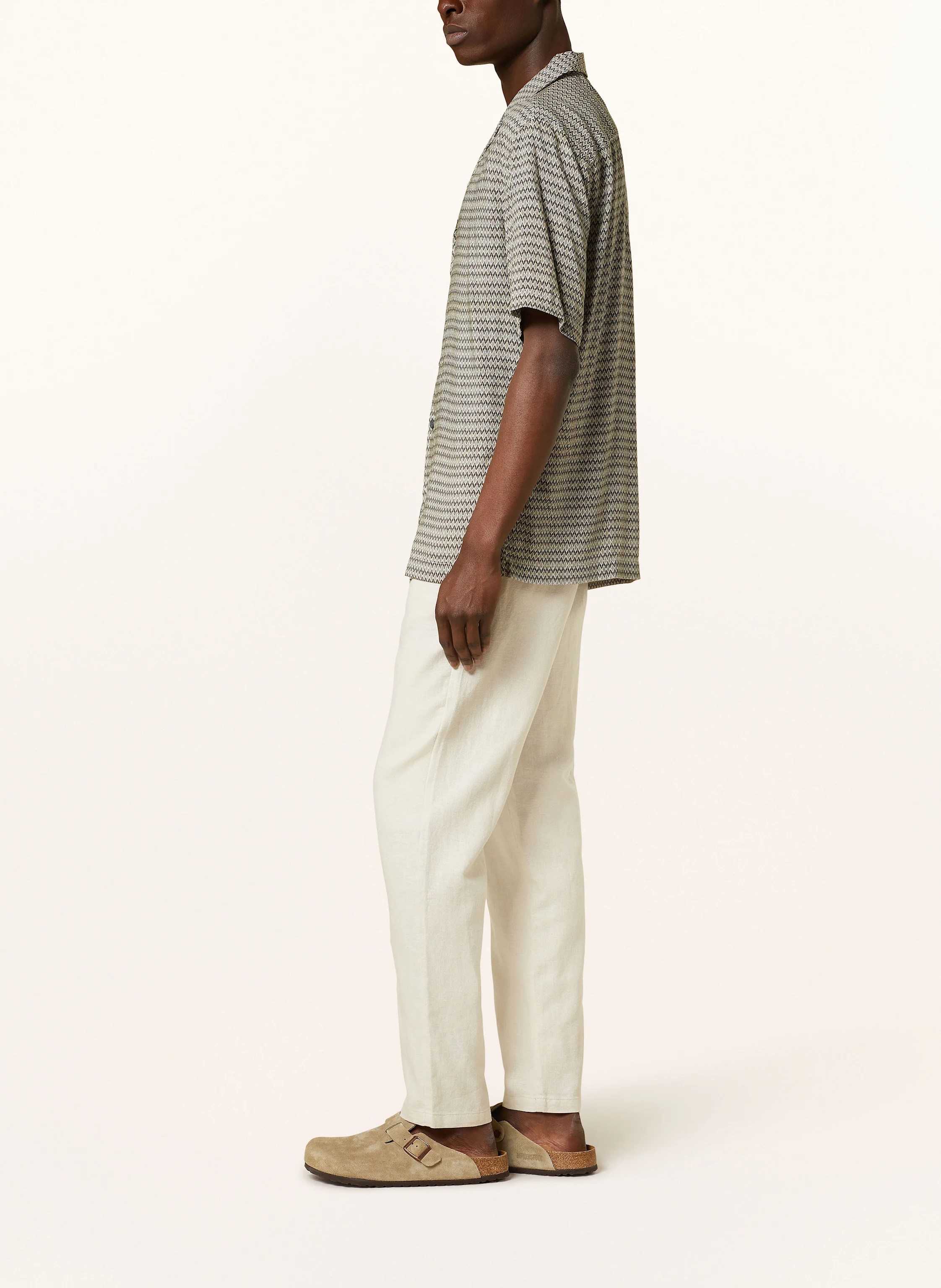 LES DEUX Chino PATRICK Loose Fit aus Leinen