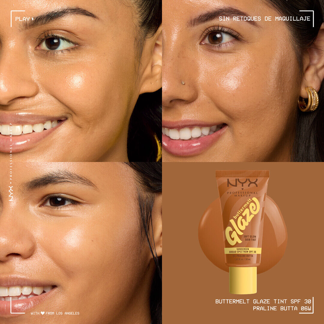 NYX Professional Makeup  Buttermelt - Glaze Tint SPF40