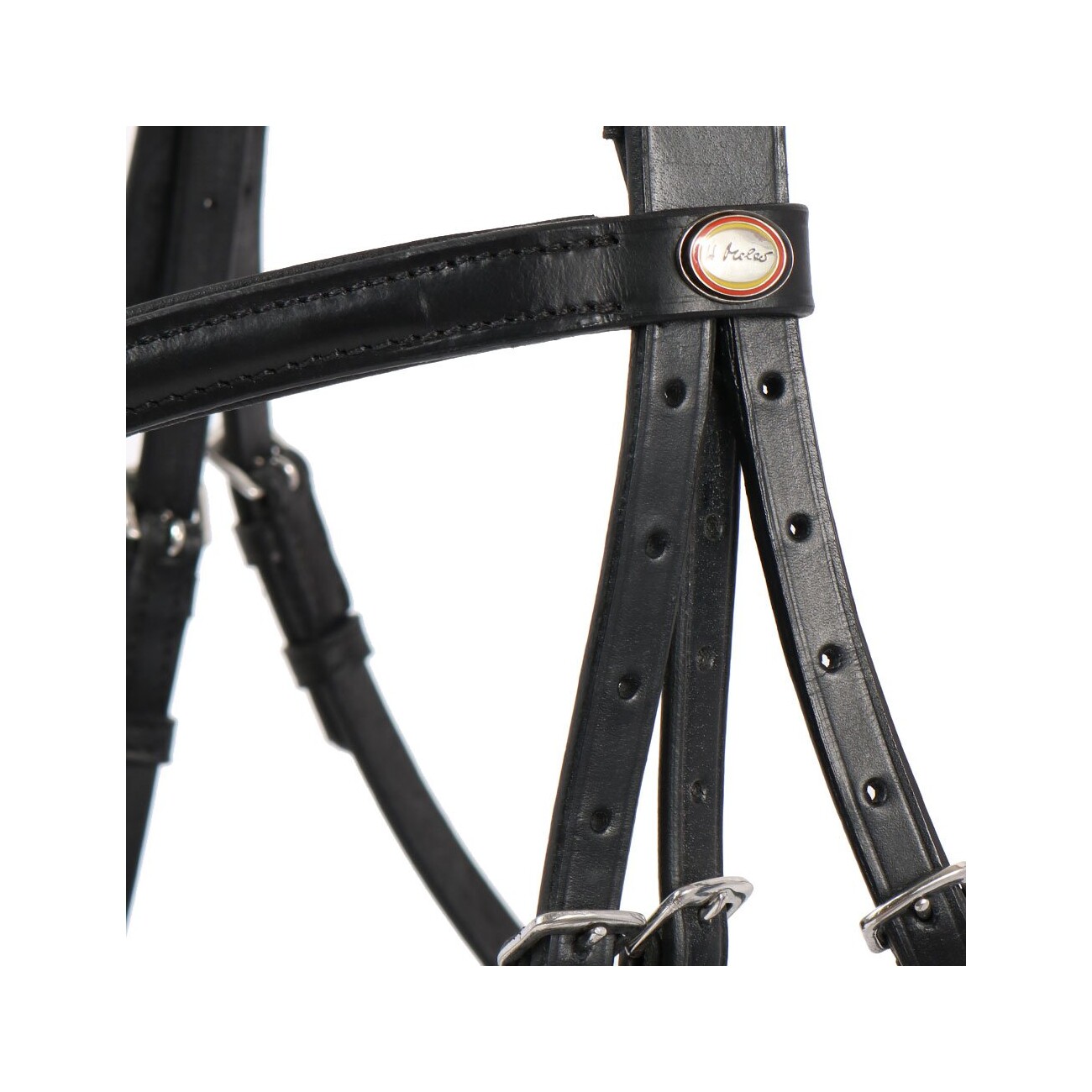 Hans Melzer Horse Equipment Hans Melzer Trense Bad Harzburg schwarz/silber