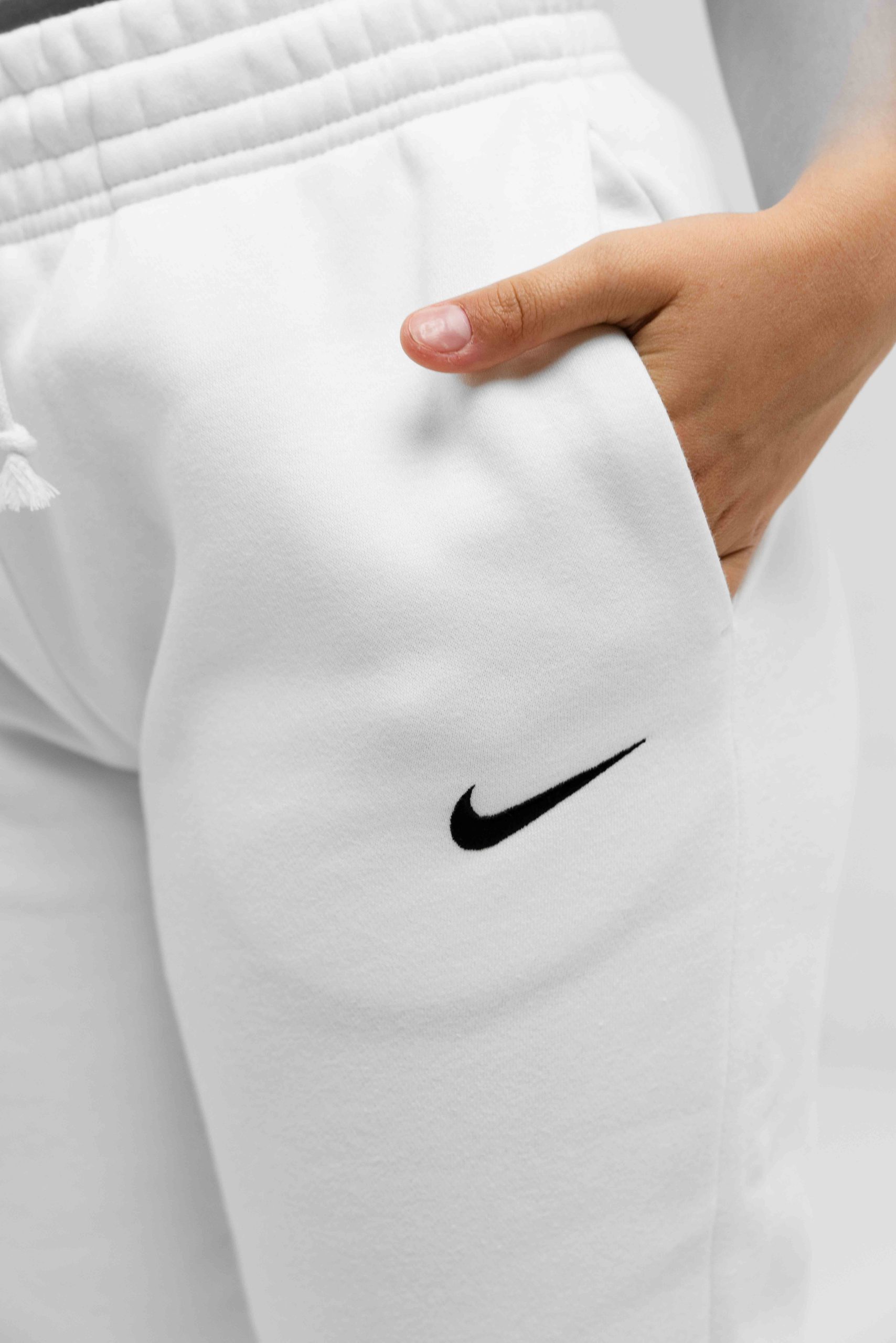 Nike Sportswear Phoenix Fleece Trainingsbroek Dames Wit