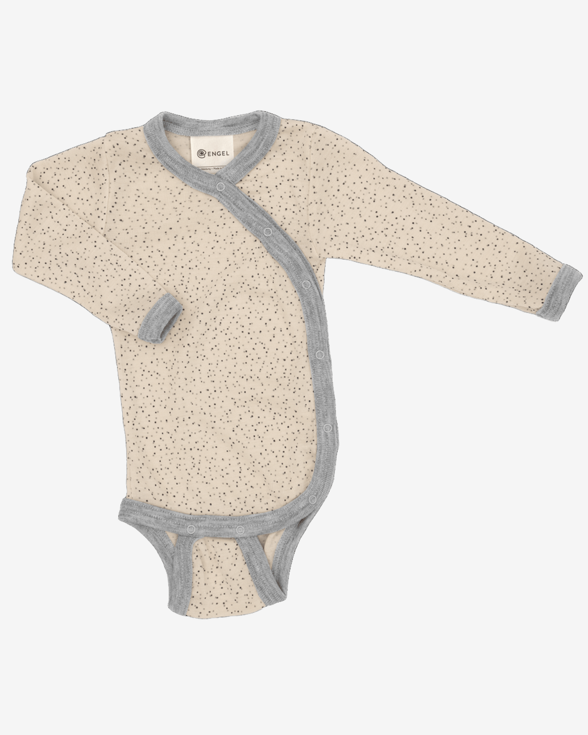 Omslagsbody – 70% Merino, 30% Silke – Ubehandlet Ull