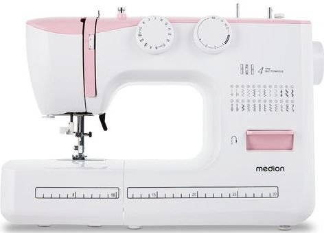 LIFE® naaimachine met vrije arm SM60 (MD10689) | instelbare steeklengte en steekbreedte | automatische draadinrijger