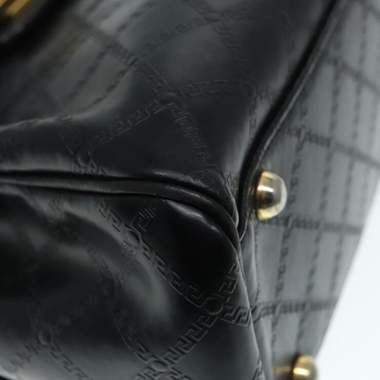 Versace Vintage Versace Handbag Black