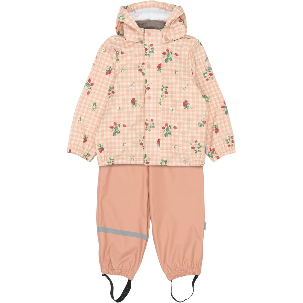 Køb Mikk-Line Strawberry AOP Pu Rain Sæt AOP