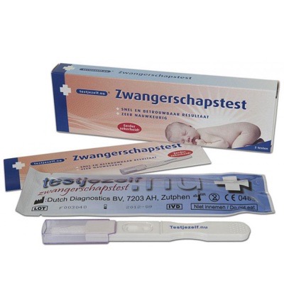 Testjezelf.Nu Zwangerschapstest (2 stuks)