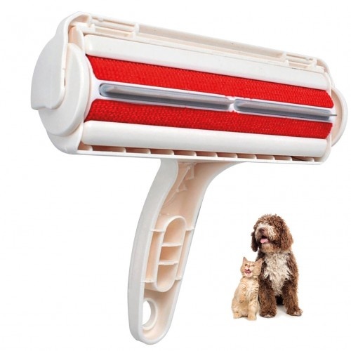 Rolo removedor de pelos de animais de estimação, branco