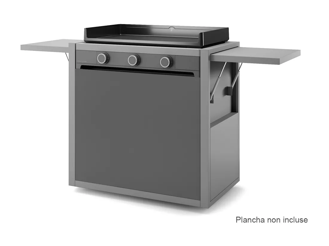 Chariot en acier Modern fermé 75 - FORGE ADOUR