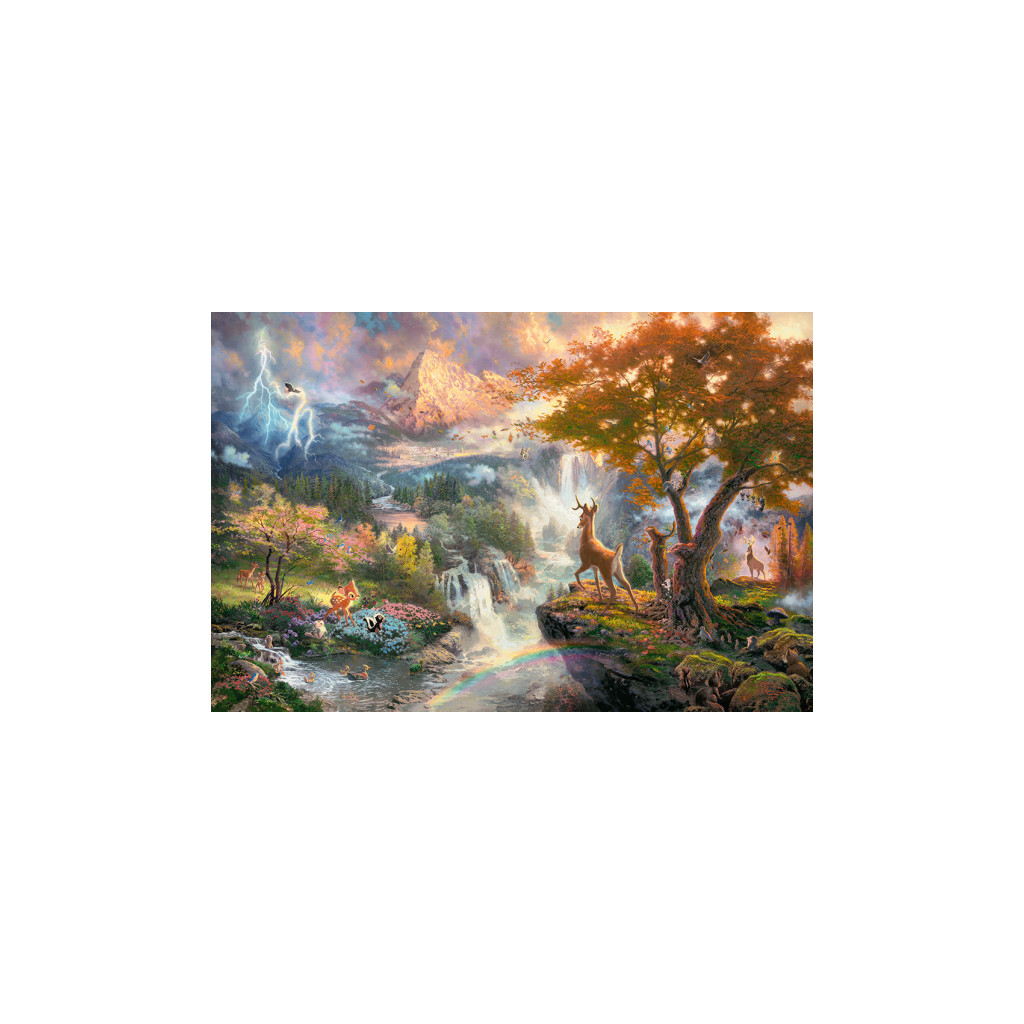 Puzzle -   Bambi - 1000 Pièces