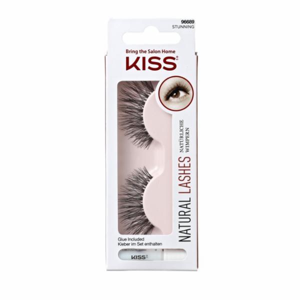 Kiss Kunstwimpers natural stunning 1set
