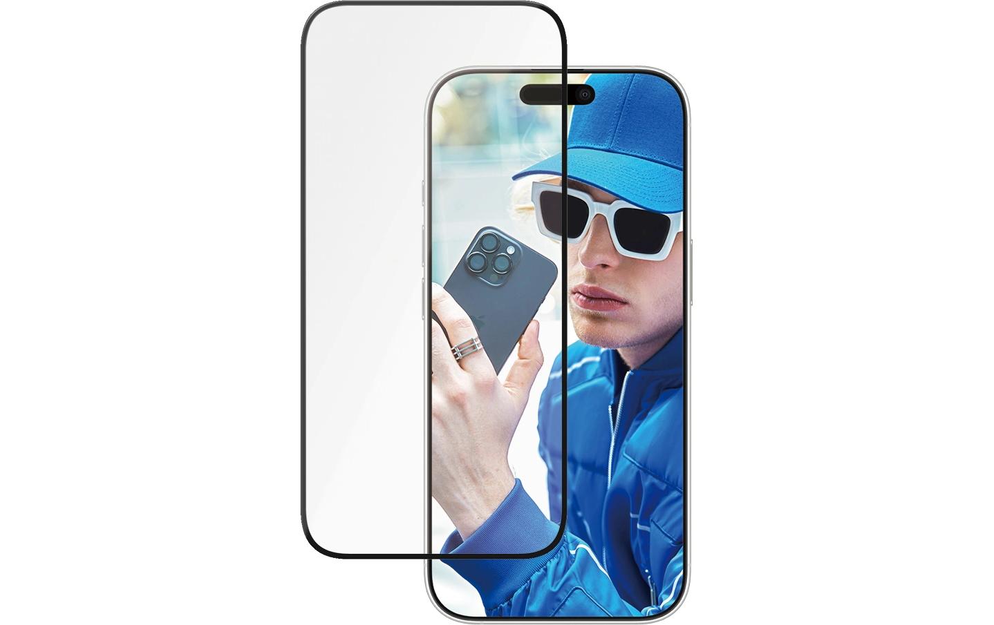 Displayschutz Ultra Wide Fit Ceramic iPhone 16 ProCeramic-Display-Schutzfolie für das Apple iPhone 16 Pro