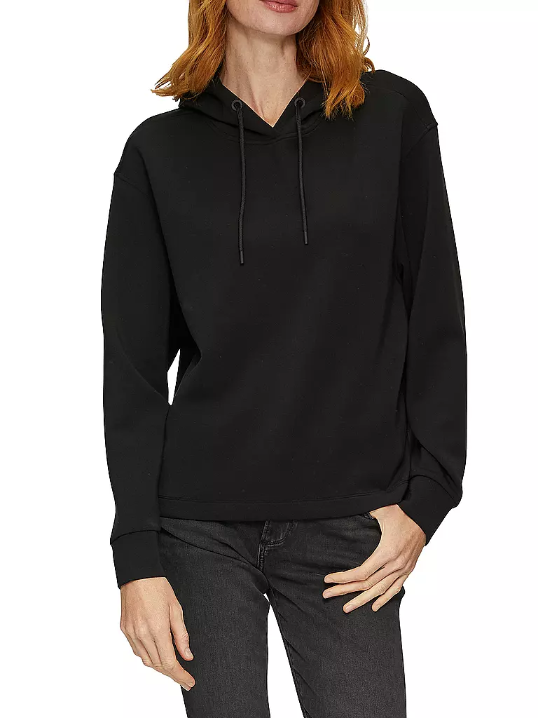 S.OLIVER Kapuzensweater - Hoodie schwarz