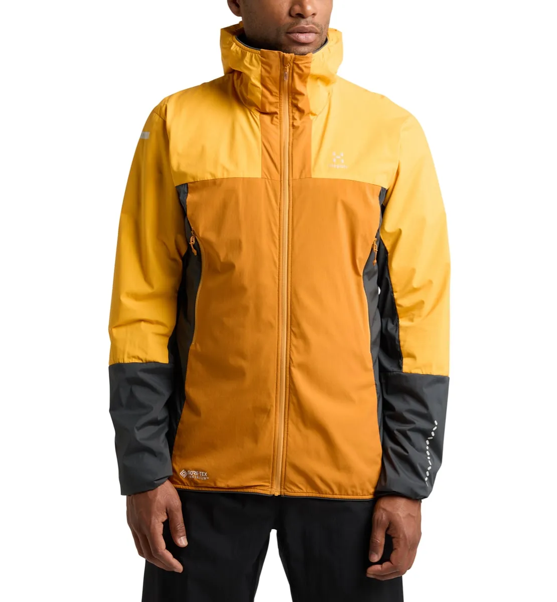 Haglöfs Men's L.I.M Alpha Hood Desert Yellow/Sunny Yellow