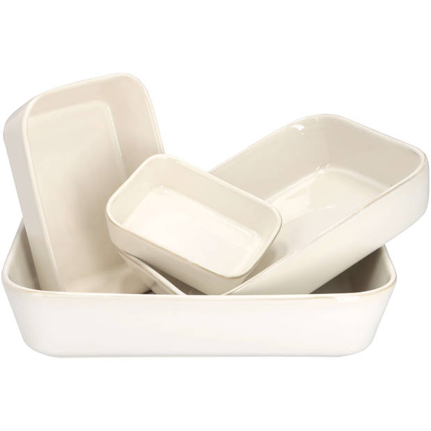 Blokker Ovenschaal Parros - 15x12x4 cm - Crème