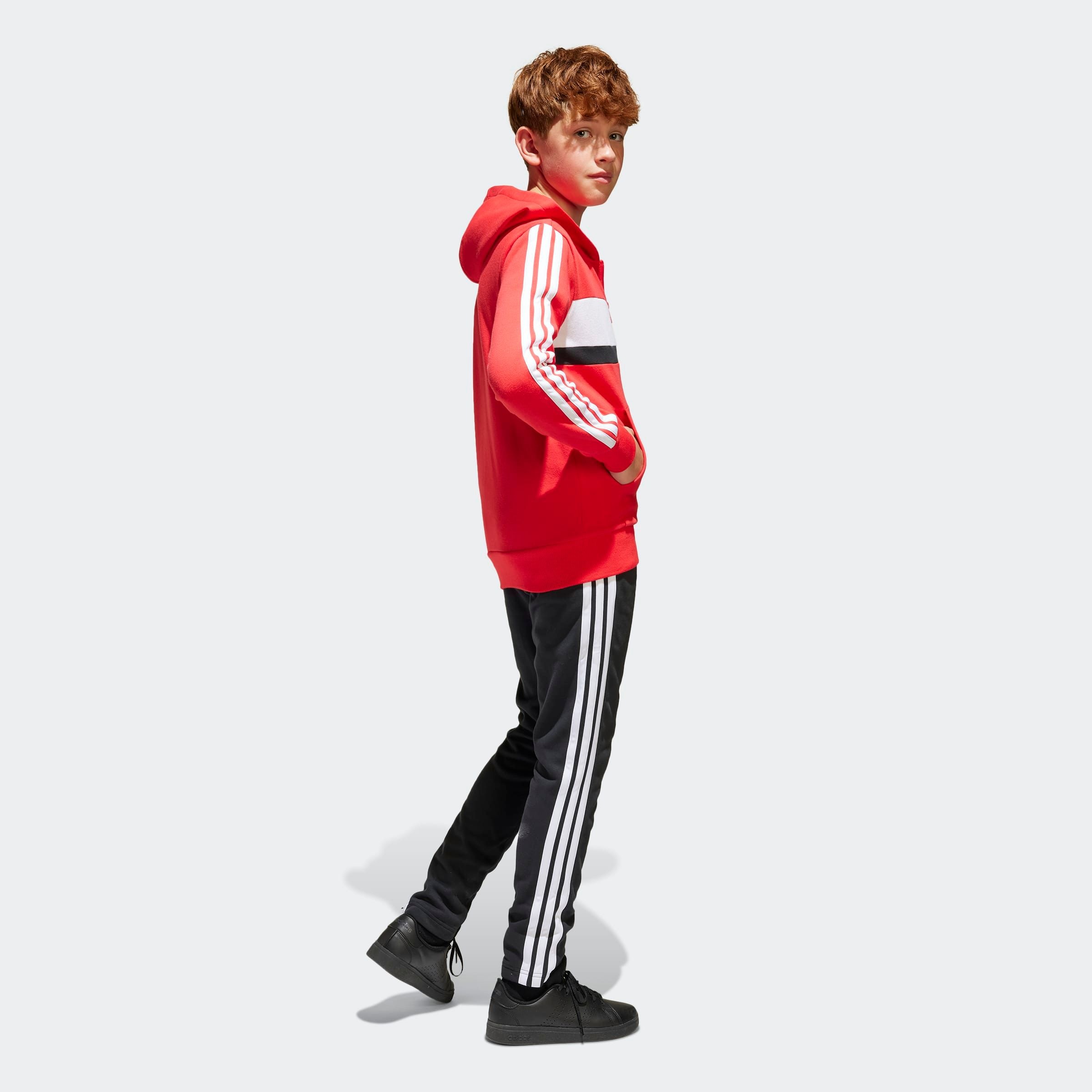 adidas Sportswear Trainingsanzug »J 3S TIB FL TS« 2 Stk.