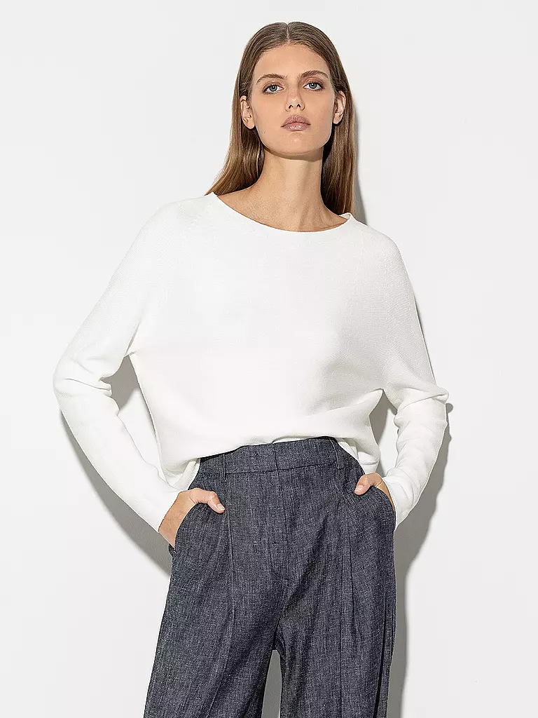 LUISA CERANO Pullover weiss