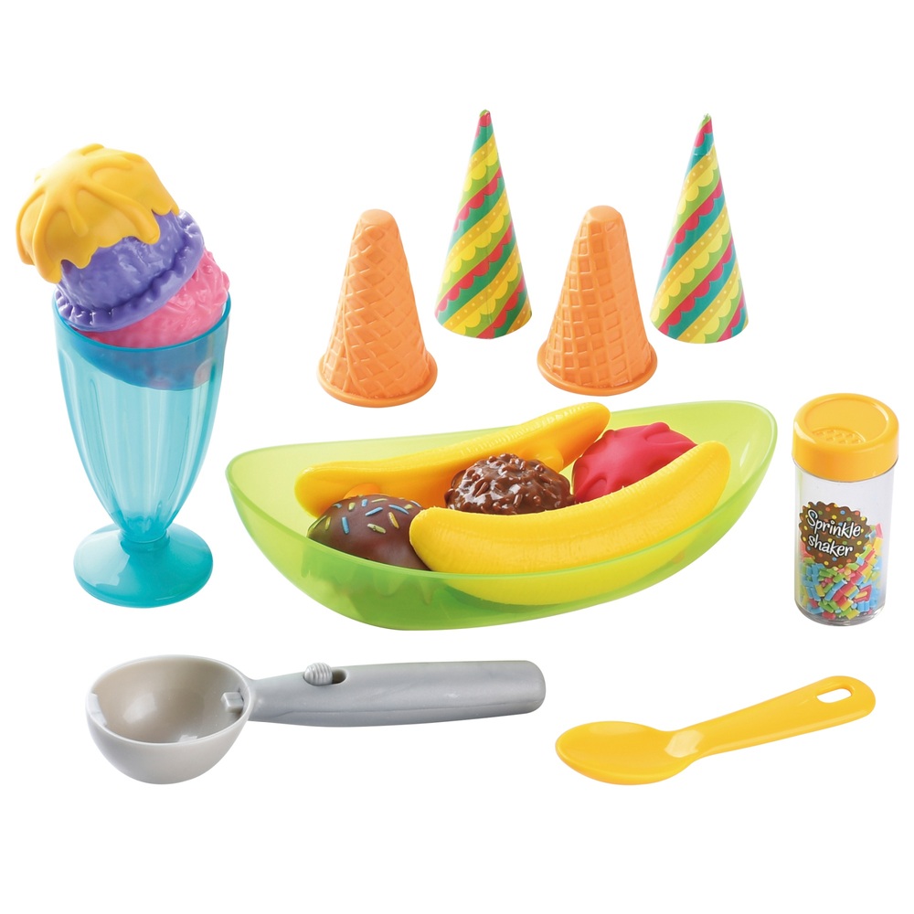 Köstliche Eiscreme-Leckerei aus der Küchenecke