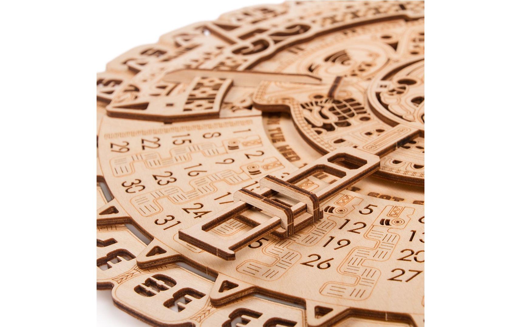 Bausatz Maya-KalenderKalender 3D Bausatz aus Holz