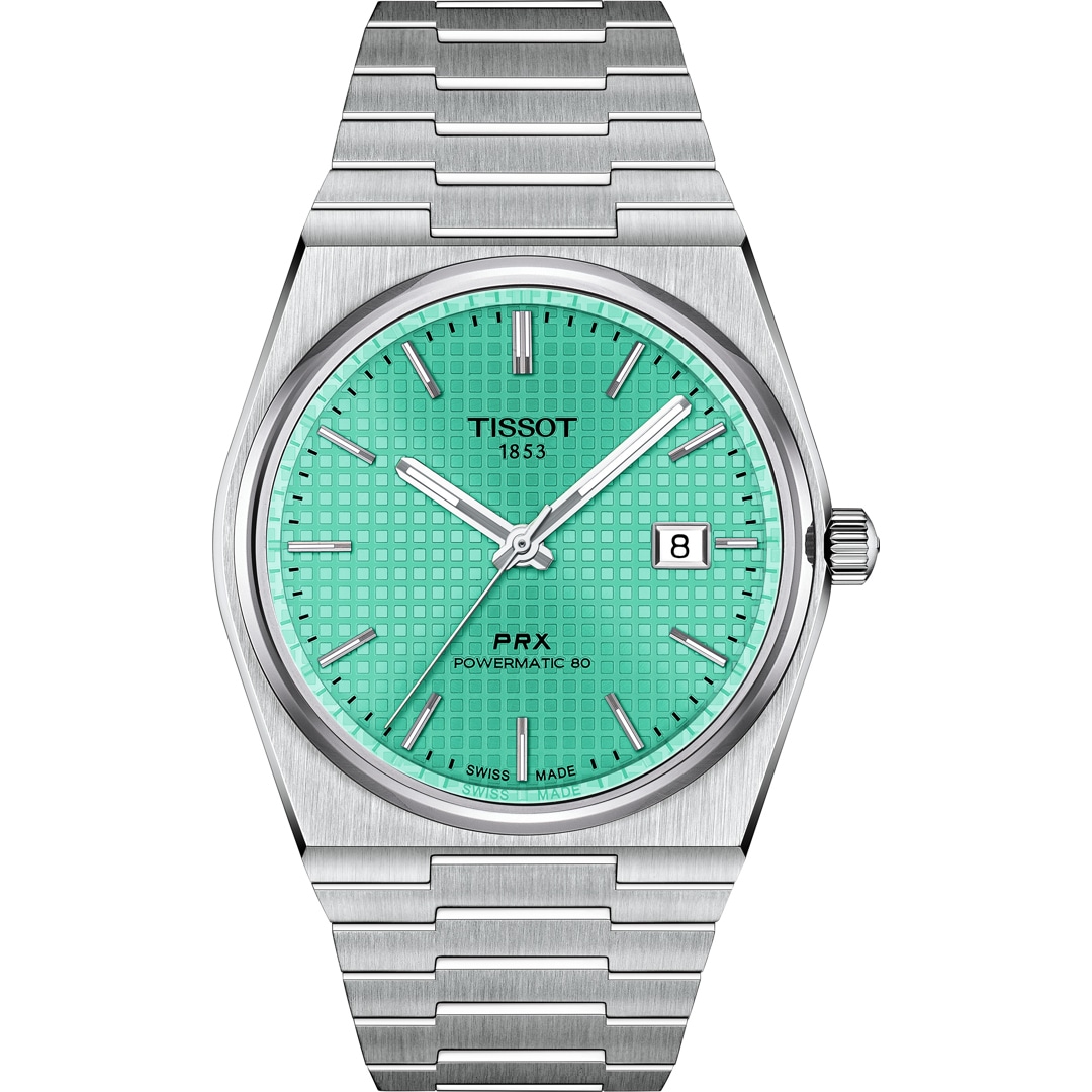 Tissot PRX 40 205 Powermatic 80 Mintgrün