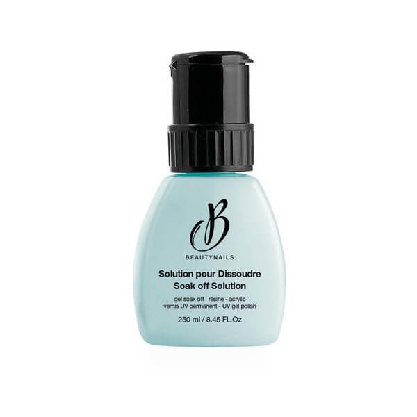 Solution pour dissoudre pompe 250ml Beauty Nails 304