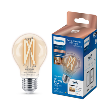 Philips Smart LED filament E27 warm- tot koelwit licht