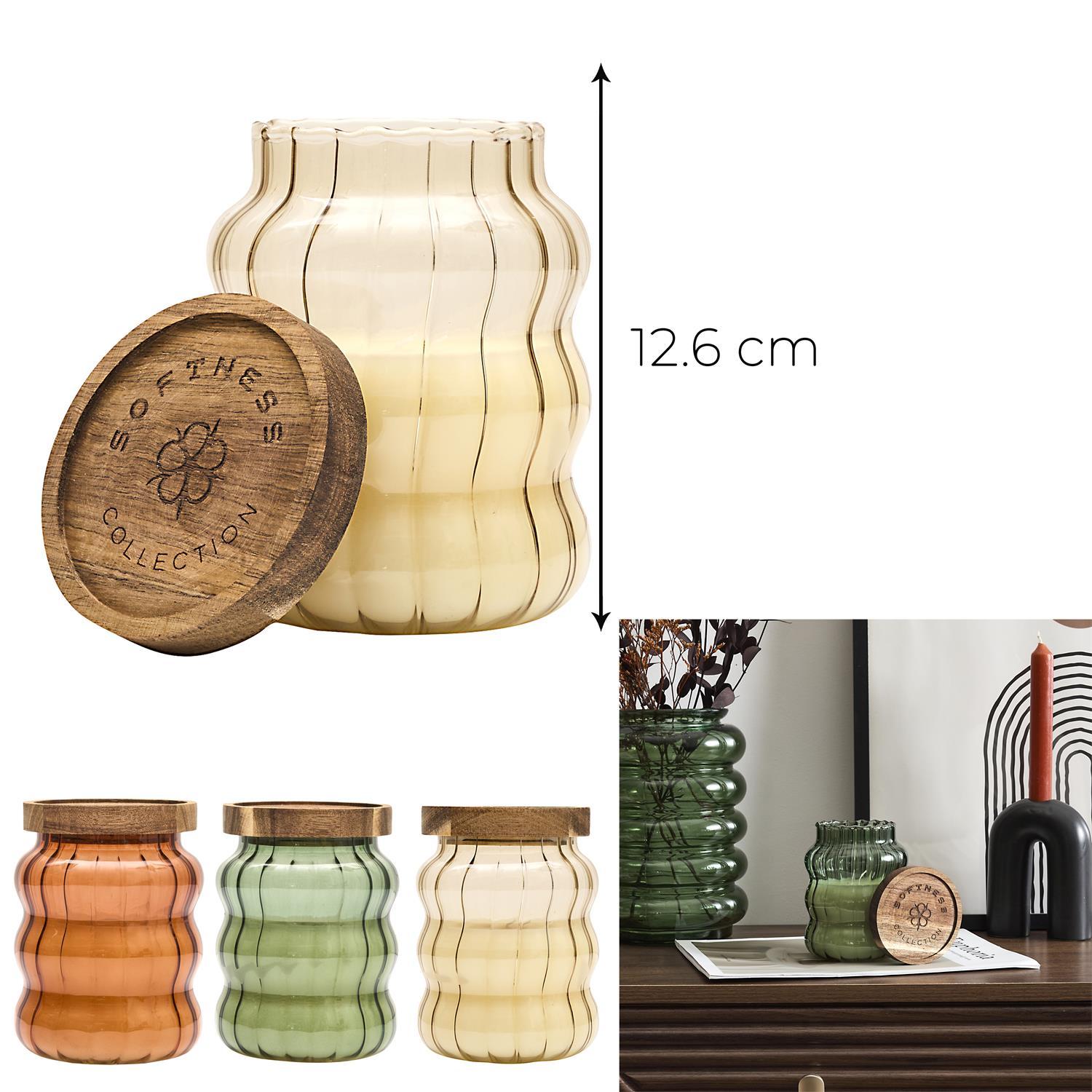 BOUGIE PARFUMEE SOFTNESS H.12.6CM