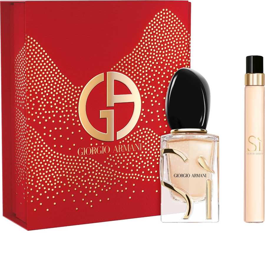 Armani SÌ Eau De Parfum Women Fragrance Gift Set 30ml + 10ml